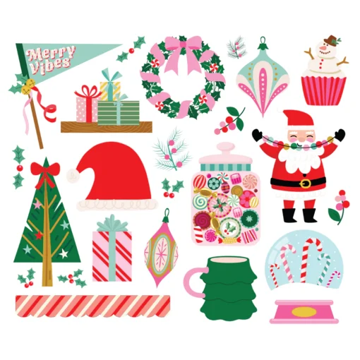 Big Bits and Pieces - Hard Candy Christmas - Simple Stories - Image 2