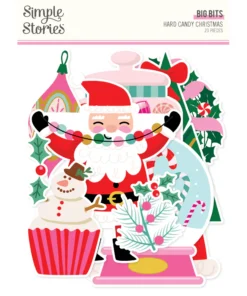 Big Bits and Pieces - Hard Candy Christmas - Simple Stories