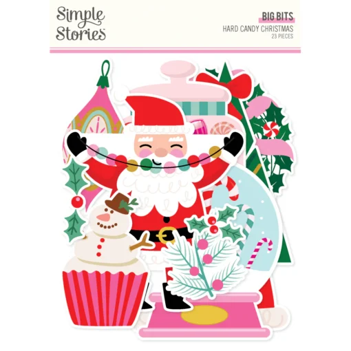 Big Bits and Pieces - Hard Candy Christmas - Simple Stories