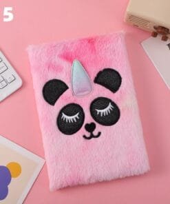 Libreta de Peluche - Panda Unicornio