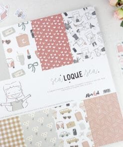 Block de Papeles 12x12 - Sea lo que Sea - Alúa Cid