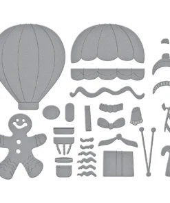 Alternative view of Troquel - Gingerbread Delivery - Candy Christmas - Spellbinders