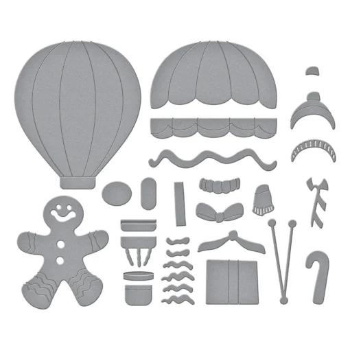 Troquel - Gingerbread Delivery - Candy Christmas - Spellbinders - Image 2