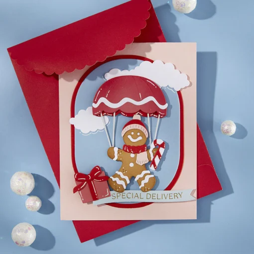 Troquel - Gingerbread Delivery - Candy Christmas - Spellbinders - Image 3