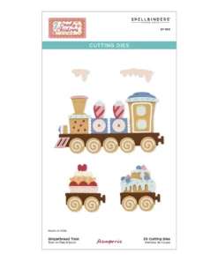 Troquel - Gingerbread Train - Candy Christmas - Spellbinders