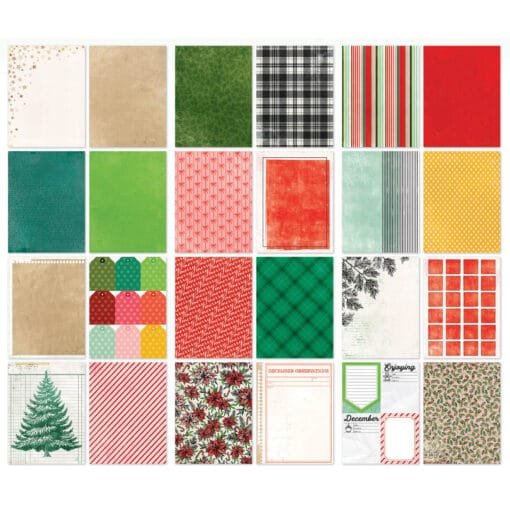Block de Papeles 6x8 - Mistletoe and Memories - Vicki Boutin - 49 and Market - Image 2