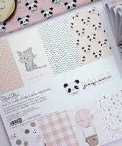 Block de Papeles 12x12 - Pequeño Panda - Alúa Cid