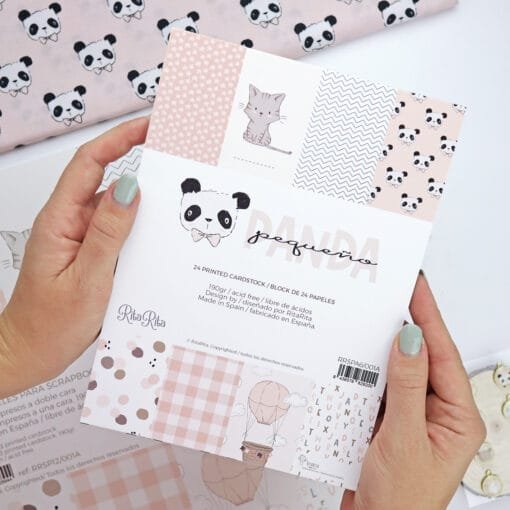 Block de Papeles 6x8 - Pequeño Panda - Alúa Cid
