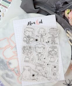 Set de Sello y Troquel - Cute Halloween - Alua Cid