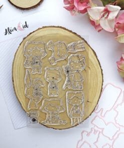 Set de sello y troquel - Ohana de Foto - Alúa Cid