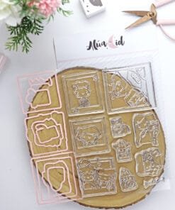 Set de sello y troquel - Polaroid - Ohana de Foto - Alúa Cid