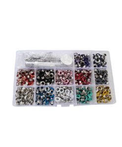 Alternative view of Cajita Grande Ojales Variados - Insumos Scrap