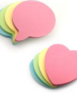 Block Post Its - Sticky Notes - Figuras Variadas - 12 unidades - Insumos Scrap