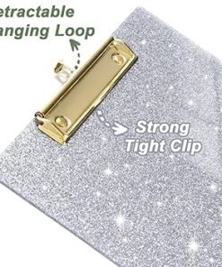 Alternative view of Mini Portapapeles - Clipboard - Rosa/Celeste/Plateado