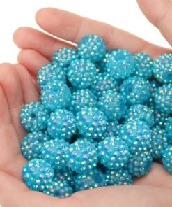 Accesorio - Cristal Bubblegum Azul - Insumos Scrap