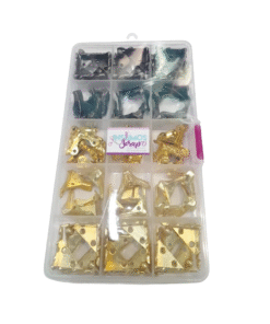 Alternative view of Cajita de Patitas Variadas - Mini Herrajitos - Insumos Scrap