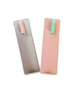 Porta Lapiceros para Agendas y Libretas - Rosa/Plateado - Insumos Scrap