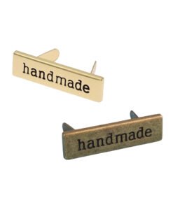 Placa - Handmade - Dorado/Bronce - Insumos Scrap