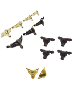 Cajita de Patitas Variadas - Mini Herrajitos - Insumos Scrap