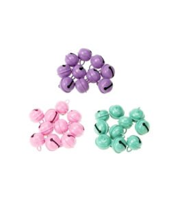Accesorio - Bolsita de Cascabeles - Menta, Lila y Rosa