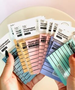 Alternative view of Bolsita Sticky Notes Transparentes - 12 unidades - Insumos Scrap