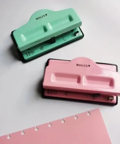 Ponchador de Discos de Metal - Menta/Rosa