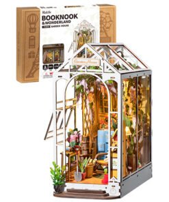Alternative view of Kit de Rincón de Lectura - Book Nook - Garden House - Miniatura