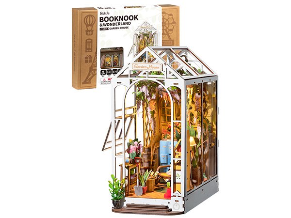 Kit de Rincón de Lectura - Book Nook - Garden House - Miniatura - Image 2
