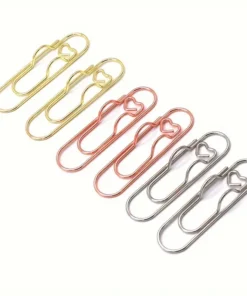 Porta Lapiceros – Clips Metálicos – 8 pcs - Insumos Scrap