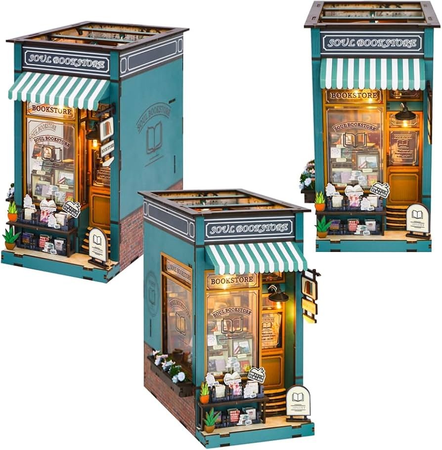 Kit de Rincón de Lectura - Book Nook - Soul Bookstore - Miniatura - Image 6