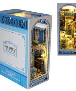 Kit de Rincón de Lectura - Book Nook - Blue Sea Breeze - Miniatura