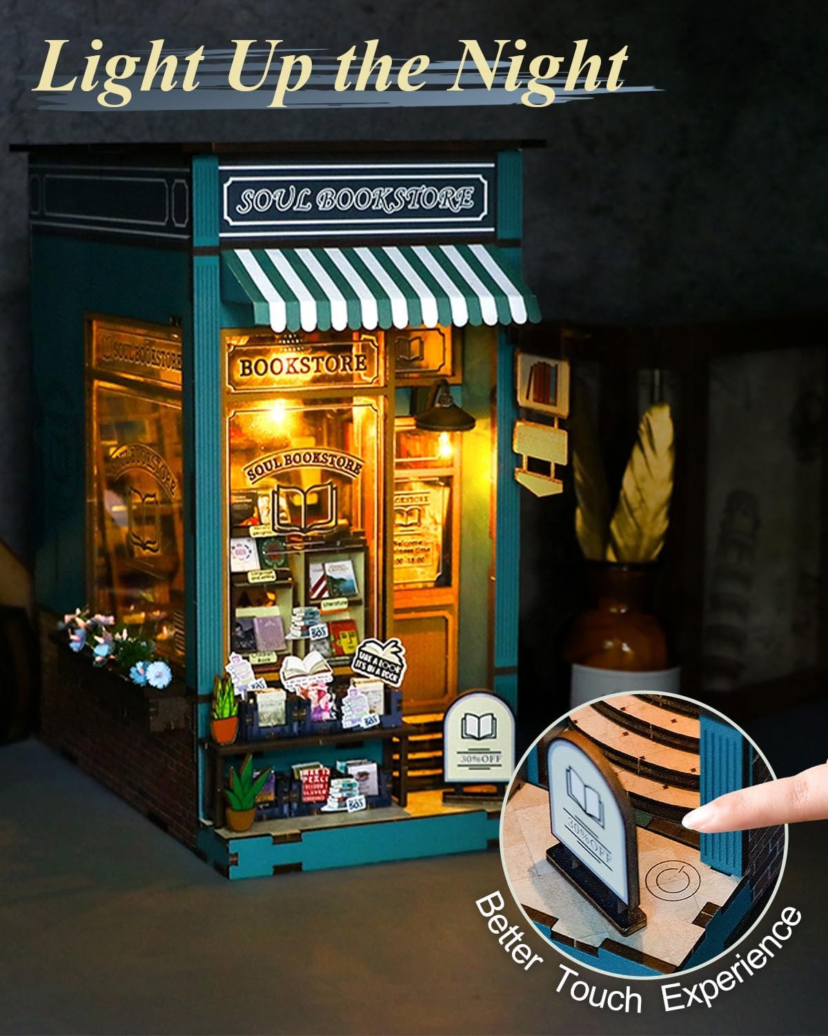 Kit de Rincón de Lectura - Book Nook - Soul Bookstore - Miniatura - Image 2