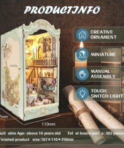 Alternative view of Kit de Rincón de Lectura - Book Nook - Pastoral Diary - Miniatura