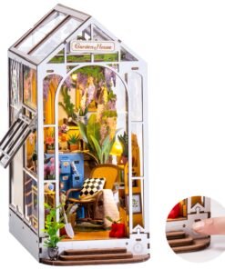 Kit de Rincón de Lectura - Book Nook - Garden House - Miniatura