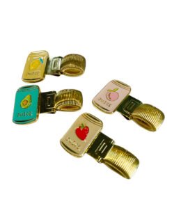 Porta Lapiceros con Prensa – Resorte – Latas Cute - 4 pcs – Insumos Scrap