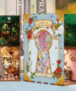 Alternative view of Kit de Rincón de Lectura - Book Nook - Alicia - Miniatura