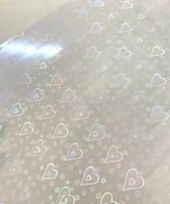 Laminante en frío - Corazones - 50 hojas - A4