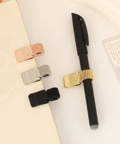 Alternative view of Porta Lapiceros con Prensa – Resorte – Metálicos - 4 pcs – Insumos Scrap