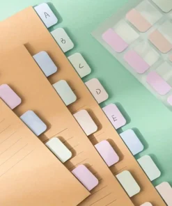 Alternative view of Notas Adhesivas - Lámina con Agujeros para Resorte - 4 Pack