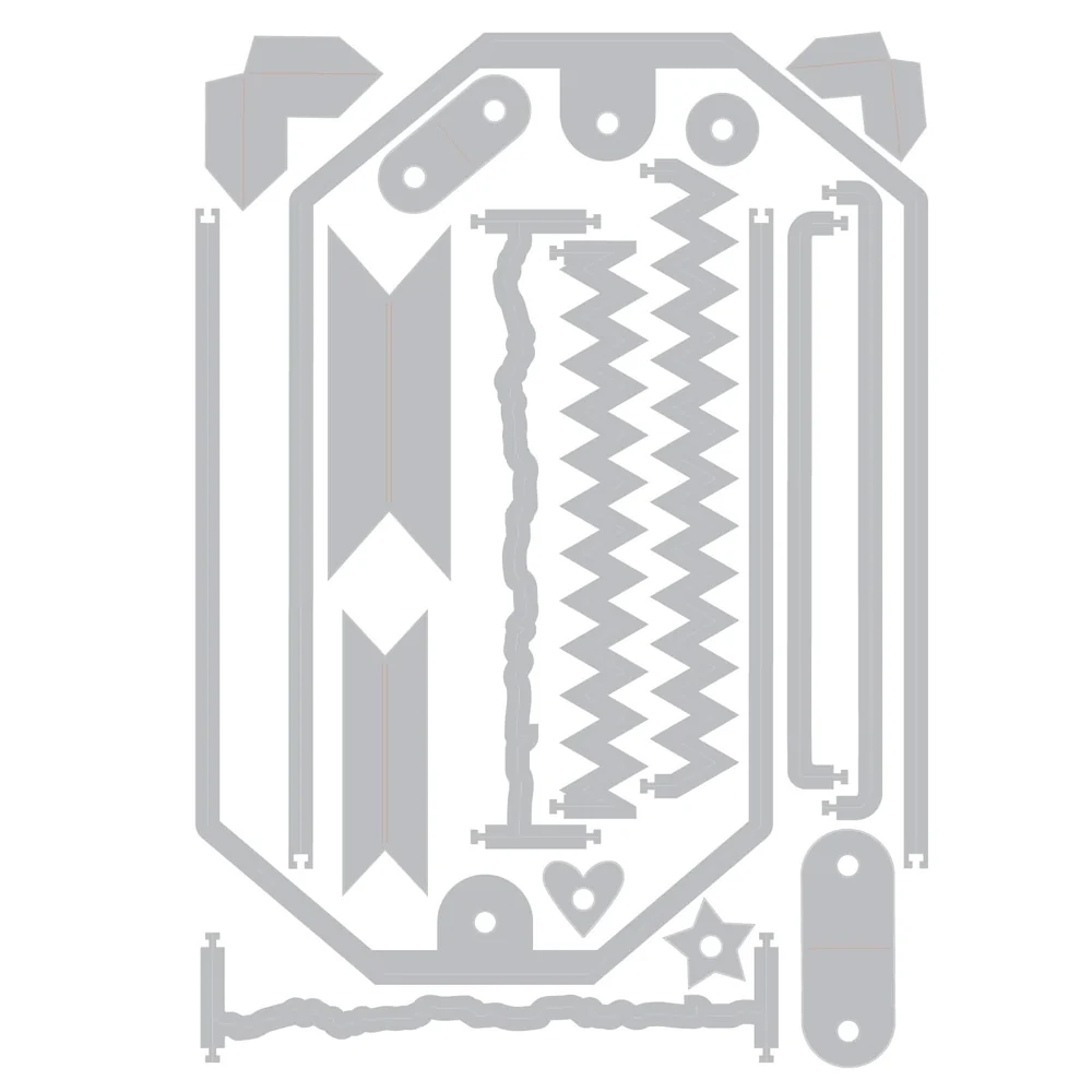 Set de Troqueles -  Tags - Thinlits Snap & Swap - Sizzix x 49 and Market - Image 2