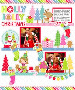 Alternative view of Kit de Papeles 12x12 - Oh What Fun