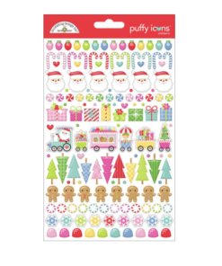 Puffy Stickers - Icons - Oh What Fun