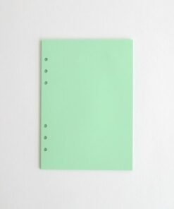 Relleno A5 - Liso - Verde