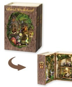 Kit de Rincón de Lectura – Book Nook – Forest Wonderland – Miniatura