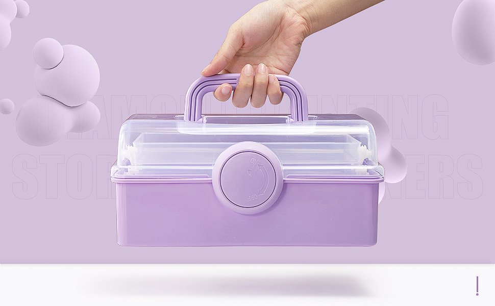 Cajita de Herramientas - Lila