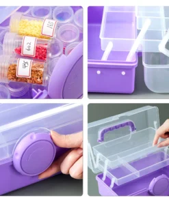 Alternative view of Cajita de Herramientas - Lila