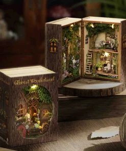Alternative view of Kit de Rincón de Lectura – Book Nook – Forest Wonderland – Miniatura