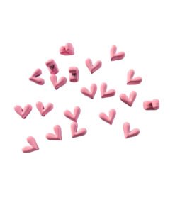 Accesorio – Corazones Rosa - 10 pack