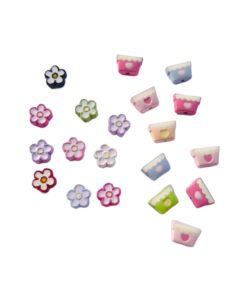 Accesorio - Flor y Maceta - Estilo 2 - 10 pack