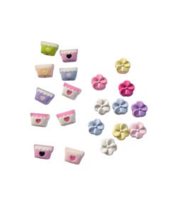 Accesorio - Flor y Maceta - Estilo 1 - 10 pack